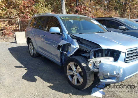 2008 Toyota Highlander Limited из США, поврежденный, VIN JTEES42AX82089407